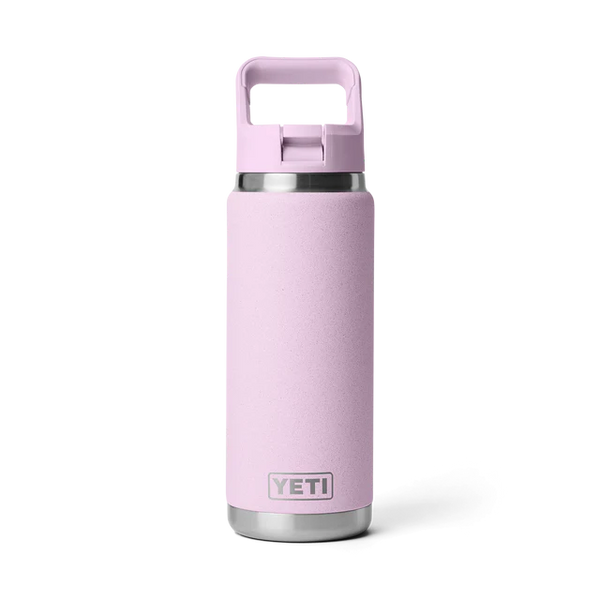 Yeti Rambler 26oz (769ml) Straw Bottle with Colour-Matched Straw Lid - Cherry Blossom