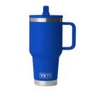 Yeti Rambler 30oz (887ml) Travel Straw Mug with Colour-Matched Straw Lid - Royal Blue