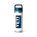 Yeti Ramber 18oz (532ml) Bottle with Chug Cap - Fog Grey/Blue (Throwback Collection)