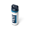Yeti Ramber 18oz (532ml) Bottle with Chug Cap - Fog Grey/Blue (Throwback Collection)