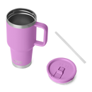 Yeti Rambler 30oz (887ml) Travel Straw Mug with Colour-Matched Straw Lid - Desert Bloom