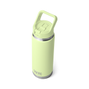 Yeti Rambler 26oz (769ml) Straw Bottle with Colour-Matched Straw Cap - Grasshopper