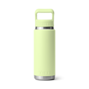 Yeti Rambler 26oz (769ml) Straw Bottle with Colour-Matched Straw Cap - Grasshopper