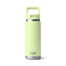 Yeti Rambler 26oz (769ml) Straw Bottle with Colour-Matched Straw Cap - Grasshopper