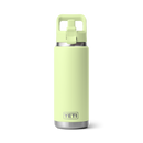 Yeti Rambler 26oz (769ml) Straw Bottle with Colour-Matched Straw Cap - Grasshopper