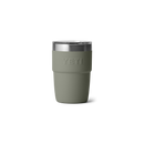Yeti Rambler 8oz (236ml) Stackable Cup with Durasip Ceramic Lining - Pampa Green