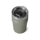 Yeti Ramber 16oz (473ml) Stackable Cup with Magslider Lid - Pampa Green