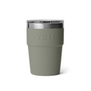 Yeti Ramber 16oz (473ml) Stackable Cup with Magslider Lid - Pampa Green