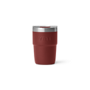 Yeti Rambler 8oz (236ml) Stackable Cup with Durasip Ceramic Lining - Stag Red