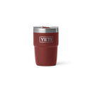 Yeti Rambler 8oz (236ml) Stackable Cup with Durasip Ceramic Lining - Stag Red