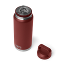 Yeti Rambler 36oz (1L) Bottle with Colour-Matched Chug Cap - Stag Red