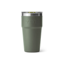 Yeti Rambler 20oz (591ml) Stackable Cup with Magslider Lid - Camp Green/Firefly Yellow