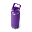 Yeti Rambler 26oz (769ml) Straw Bottle with Colour-Matched Straw Lid - Pace Purple