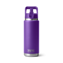 Yeti Rambler 26oz (769ml) Straw Bottle with Colour-Matched Straw Lid - Pace Purple
