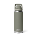 Yeti Rambler 26oz (769ml) Straw Bottle with Colour-Matched Straw Cap - Pampa Green