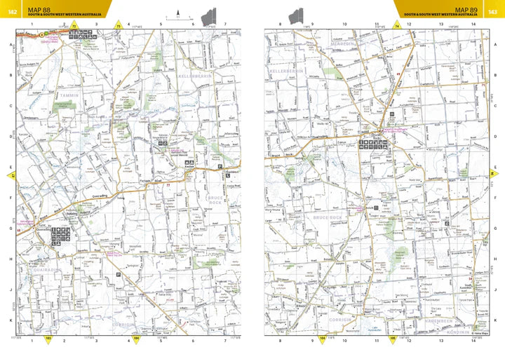 Hema Maps Western Australia Road & 4WD Track Atlas