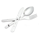 Coghlan's 3 Piece Cutlery Chow Kit - Stainless Steel