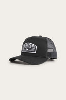 Ringers Western Whatbelt Wool Trucker Cap/Hat - Black