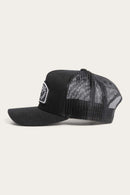 Ringers Western Whatbelt Wool Trucker Cap/Hat - Black