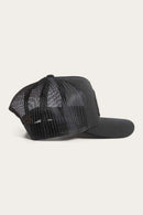 Ringers Western Whatbelt Wool Trucker Cap/Hat - Black