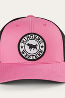 Ringers Western Tara Ponytail Cap - Melon