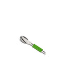 Primus Leisure Cutlery Set (Knife Fork/Spoon)-Stainless Steel Green