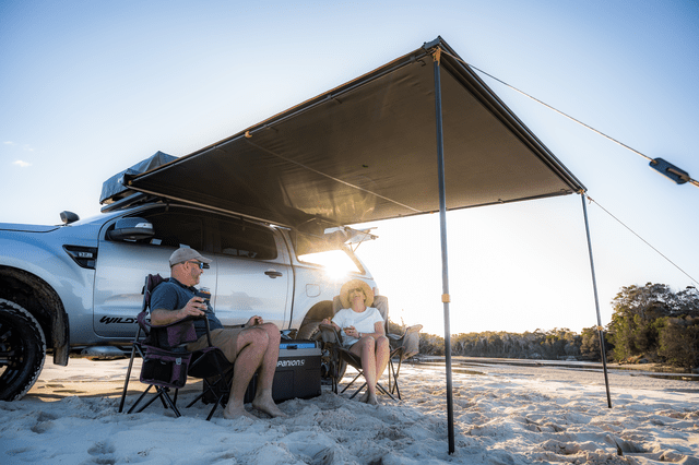 OZtrail Overlander BlockOut Side Awning (2.5m x 3m)