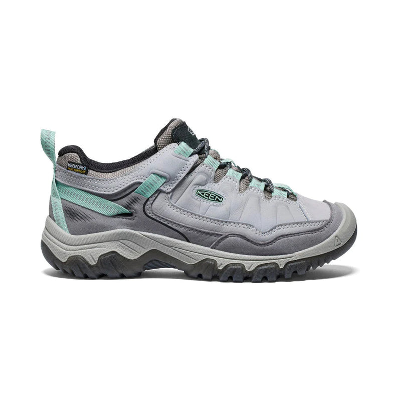Keen Women's Targhee IV Waterproof Shoe - Alloy Granite Green