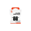 Gear Aid Ellipse Cord Locks - Black (2 Pieces)