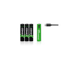 Coast Lithhium Ion USB-C Built-In Rechargeable AA4 Batteries (4 x Batteries)
