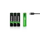 Coast AAA4 Lithium Ion USB-C Rechargeable (4 x Batteries)