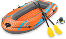 Bestway Kondor 2000 Inflatable 2 Person Raft/Boat with Oars and Pump