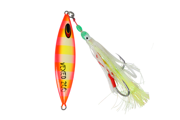 Vexed Dhu Drop Jig 100g Charteuse Glow