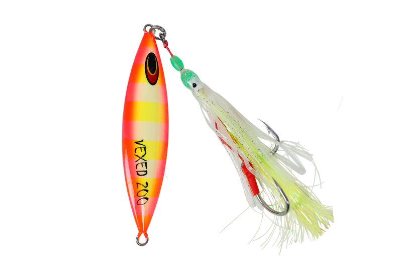 Vexed Dhu Drop Jig 100g Charteuse Glow