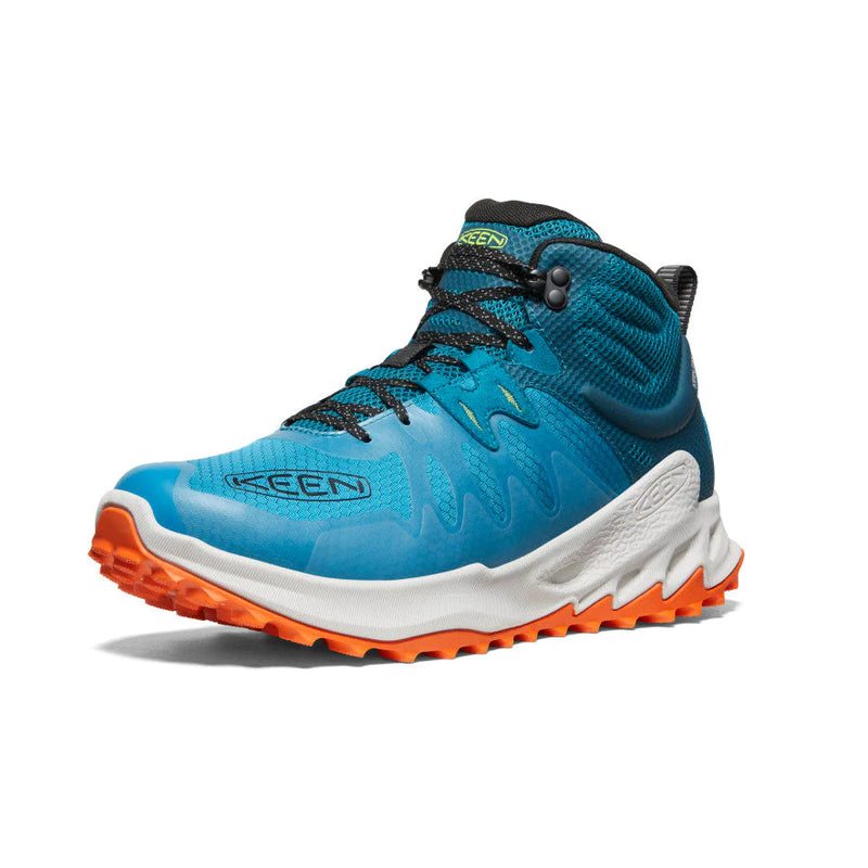 Keen Men's Zionic Mid Waterproof Boot - Fjord Blue Evening Primrose