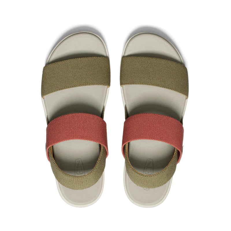 Keen Women's Elle Backstrap Sandal - Martini Olive Baked Clay