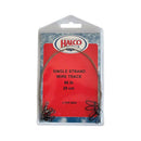Halco Single Strand Wire Trace Kit (86lb/25cm) - 5 Pieces