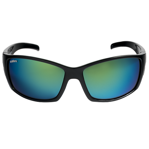 Spotters Fury with Polarised Lenses - Gloss Black Frame / Nexus Mirror Lenses