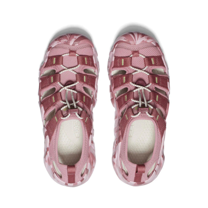 Keen Women's Hyperport H2 Sandal - Nostalgia Rose Daiquiri Green