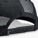 Scales Solid Marlin Mesh Trucker Hat - Black / Grey Mesh