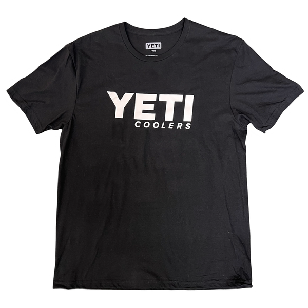 Yeti Coolers Logo Print Tee - Black