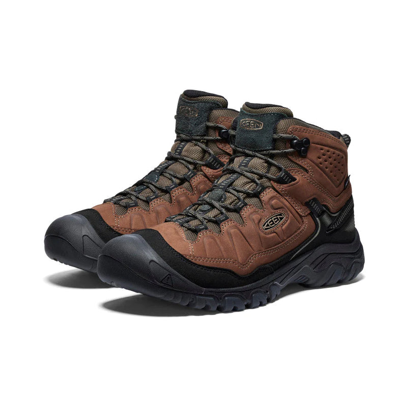 Keen Men's Targhee IV Mid Waterproof Boot - Bison Black