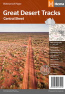 Hema Maps Great Desert Tracks - Central Sheet - Over Edge (8th Edition)