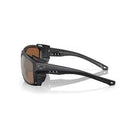 Costa Del Mar King Tide 8 Sunglasses - Copper Silver Mirror Polarize Lens with Black Pearl Frame