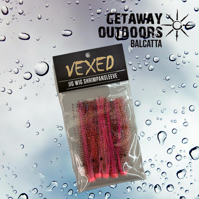 Vexed Jig Wig Shrimpansleeve (5mm | 10cm) - Variety of Colours Available