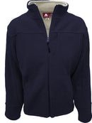 Adventureline Women's Glacier Fleece Jacket - Evening Blue/Almond Milk