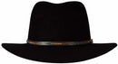 Akubra Leisure Time Hat - Black (Available In-Store Only)