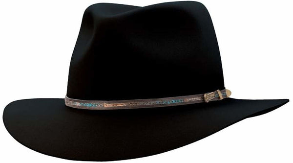 Akubra Leisure Time Hat - Black