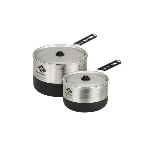 Sea To Summit Sigma 2.0 Stainless Steel 2 Piece Cook Set