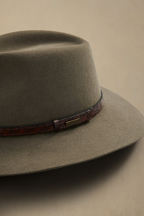 Akubra Banjo Paterson Hat - Heritage Fawn
